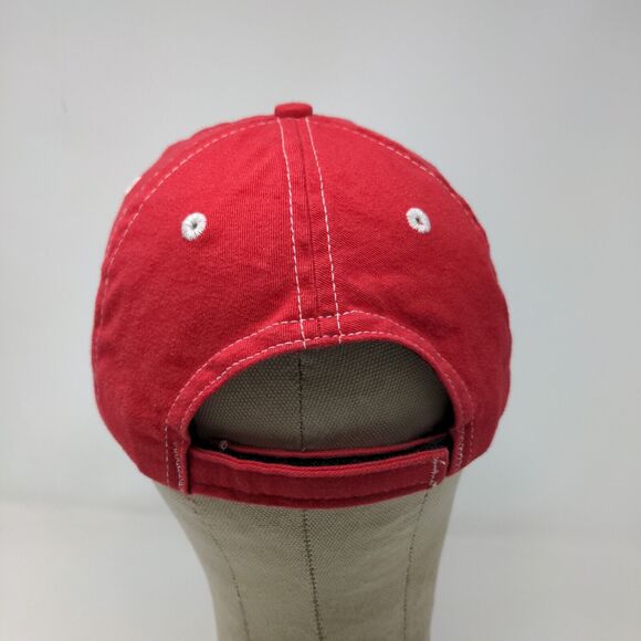 Cap America Men's Salute American Vodka Strapback Hat Red Embroidered Logo - Picture 7 of 10